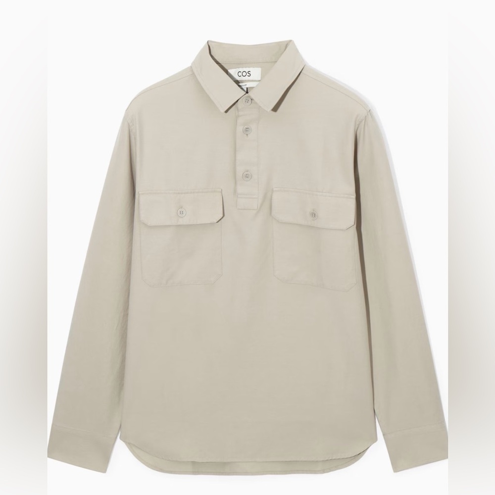 COS Men's Beige Shirt